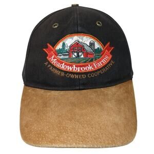 Meadowbrook Farms Slideback Baseball Cap Black One Size Vitronic Four Seasons